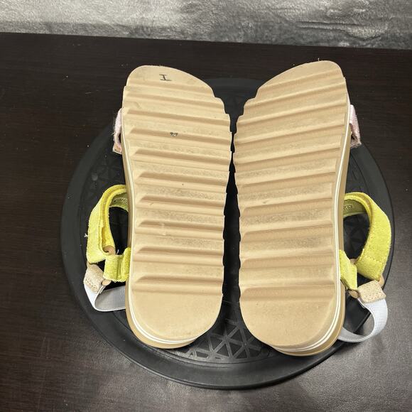 Reef Cushion Womens Size 8.5 Rem Hi Platform Strap Multicolor Meringue Sandals - Picture 11 of 11